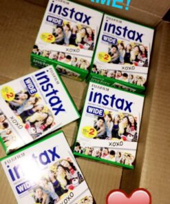 Fujifilm Instax Wide Instant Films for Fuji Instax Wide 210 200 100 300, Pack of 5 41 71k61u90kHL