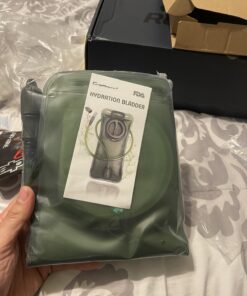 Hydration Bladder, 1.5L-2L-3L Water Bladder for Hiking Backpack Leak Proof Water Reservoir Storage Bag, BPA-Free Water Pouch Hydration Pack for Camping Cycling Running, Military Green 1.5-2-3 Liter 2L - Military Green Water Bladder 31 71k6Hh1TuBL