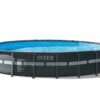 INTEX 26339EH Ultra XTR Deluxe Above Ground Swimming Pool Set: 24ft x 52in – Includes 2800 GPH Cartridge Sand Filter Pump – SuperTough Puncture Resistant – Rust Resistant – Easy to Assemble 30 71k869udE4L