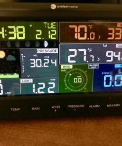 Ambient Weather WS-2902 WiFi Smart Weather Station Base Console + Array 36 71k9W7mo36L
