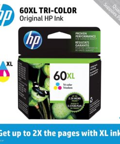 Alternative view of HP 61 | 2 Ink Cartridges | Black | Works with HP DeskJet 1000 1500 2050 2500 3000 3500 Series, HP ENVY 4500 5500 Series, HP OfficeJet 2600 4600 Series | CZ073FN