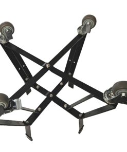 Rolling Cart Rolling Nest for Large Kamado Grills, Big Green Egg Accessories Powder Coated Best Casters 15 71kAL5Y9uL