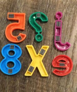 Educational Insights Multicolored AlphaMagnets and MathMagnets, 214 Pieces 42 71kB0USyXL