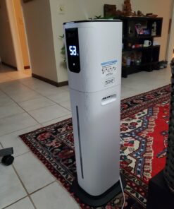 LEVOIT OasisMist 1000S (10L) Smart Humidifier for Home Large Room Bedroom, Last 100 Hours, Cover up to 600ft², Easy Top Fill, Remoter & Voice Control, Auto Mode, 360° Nozzle, Aroma Box, Quiet, White Cool Mist 10L 24 71kB9SOWfXL