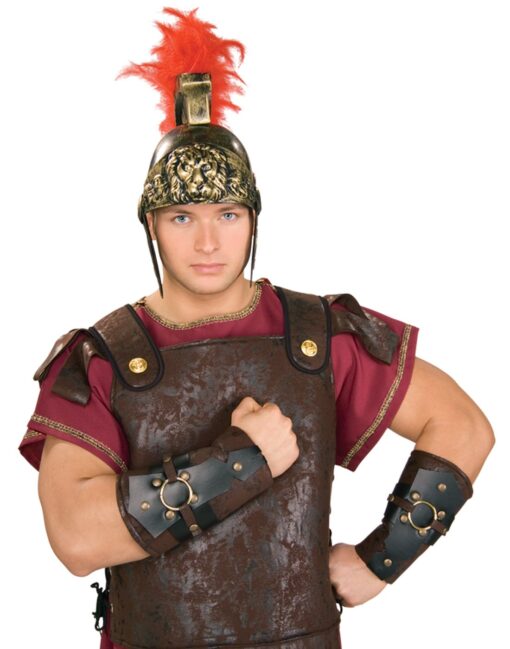 Rubie's Men's Roman Arm Guards Costume Accessory One Size As Shown