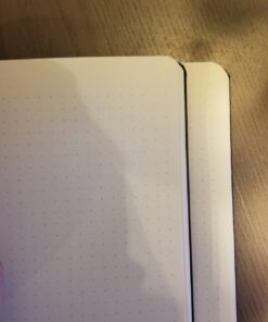 LEUCHTTURM1917 - Notebook Hardcover Master Slim A4+ - 123 Numbered Pages for Writing and Journaling (Black, Dotted) Black 14 71kEvmd9daL