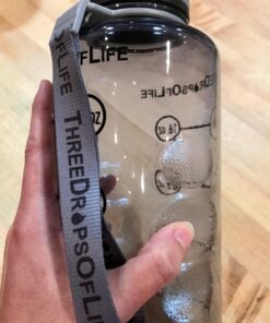 Three Drops of Life 64oz Water Bottle With Time Marker, Hydration Tracking Large Sports Water Bottle, The Largest Time Tracker Sport Bottles, Best Daily Water Intake Bottle 21 71kEzyN85AL