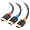 Cable Matters 3-Pack High Speed HDMI Cable 6 ft with 4K @60Hz, 2K @144Hz, FreeSync, G-SYNC and HDR Support for Gaming Monitor, PC, Apple TV, and More 6 Feet 81 71kGb r0LQL