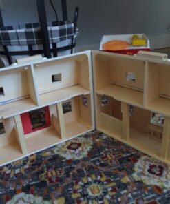 Melissa & Doug Fold and Go Wooden Barn With 7 Animal Play Figures - Farm Animals Portable Toys For Kids And Toddlers Ages 3+ Set 57 71kHz9hKHyL 1