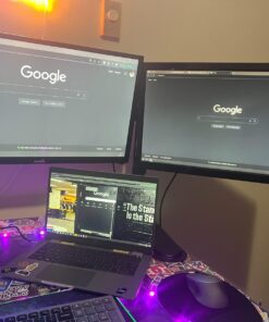 USB C Hub, UtechSmart Triple Display USB C Laptop Docking Station, 11 in 1 USB C Dock with Dual HDMI, VGA, PD3.0, SD TF Card Slot, 4 USB Ports Dual Monitor Adapter Compatible for MacBook and Windows Grey 52 71kI6zNdULL