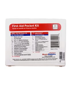 Ready America 70280 72 Hour Emergency Kit, 2-Person, 3-Day Backpack, Includes First Aid Kit, Survival Blanket, Portable Preparedness Go-Bag for Camping, Car, Earthquake, Travel, Hiking, and Hunting, Red 2 Person 22 71kIAOlC0L