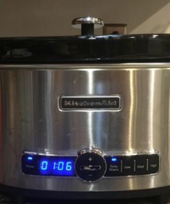 KitchenAid KSC6223SS 6-Qt. Slow Cooker with Standard Lid - Stainless Steel 22 71kIVmrcYCL