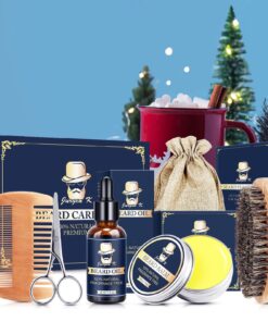 Valentines Gifts for Him - Beard kit for Men's Gifts, Unique Gifts for Men, Anniversary & Birthday Gifts for Men, Valentines Day Gifts for Him Boyfriend Husband Dad Son Fiance, Mens Valentines Gifts Beard Gifts 28 71kJ41L1jkL 2