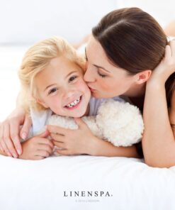 Linenspa Waterproof Smooth Top Premium Queen Mattress Protector, Breathable & Hypoallergenic Queen Mattress Covers - Packaging may vary, White 26 71kK537ZktL