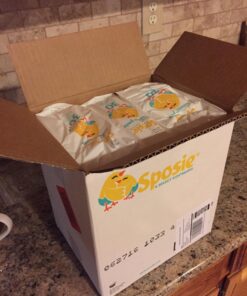 Sposie Diaper Booster Pads - Diaper Pads Inserts Overnight, Cloth Diaper Inserts and Overnight Diapers Size 4-6, Diaper Liners Baby Products 54 71kKXo46AdL