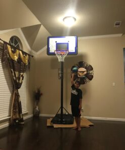 Lifetime Height Adjustable Portable Basketball System, 44 Inch Backboard 48 71kMODS00hL