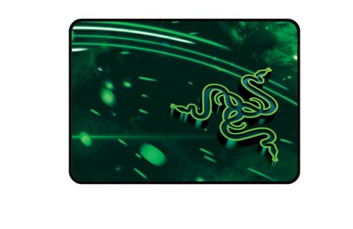 Razer Goliathus Speed (Medium) Gaming Mousepad: Smooth Gaming Mat - Anti-Slip Rubber Base - Portable Cloth Design - Anti-Fraying Stitched Frame - Cosmic Medium