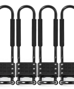 Direct Aftermarket (2 Pairs) Universal Kayak Rack for Car Truck SUV - Rooftop Kayak Carrier J-Bar Holder Mount with Tie Down Straps 27 71kNWrrlpL