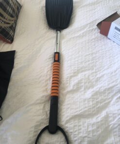 5in1 Car Snow Ice Scraper and Brush for Car SUV Trucks, 1x Ice Snow Shovel, 1x Heavy Duty 42" Extendable Snow Cleaning Brush Squeegee Broom, 1x Scratch Ice Snow Scraper Remover for Car Windshield 42" With Shovel 51 71kNqgAyBHL