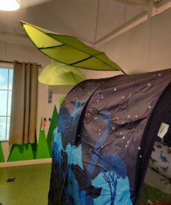 Alternative view of IKEA 403.384.05 Kid Bed Canopy Green, Polyester