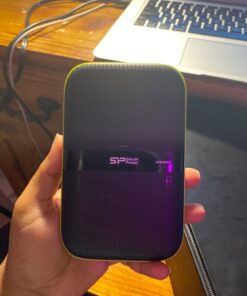 SP Silicon Power 2TB Rugged Portable External Hard Drive Armor A60 Shockproof USB 3.1 Gen1 for PC Mac Xbox and PS4 Black Black-Green 71 71kP6niPdfL