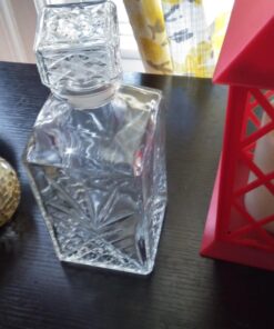 Bormioli Rocco Selecta Collection Whiskey Decanter – Sophisticated 33.75oz Diamond Decanter With Starburst Detailing – For Whiskey, Bourbon, Scotch & Liquor 38 71kPFxVsyRL