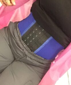 Ann Chery 2023 Corset Waist Trainer for Women - Colombian Waist Cincher - 3 Hook Latex Body Shaper Medium Blue 21 71kPGiiznGL