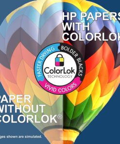 HP Paper Printer | 8.5 x 11 Paper | Premium 32 lb | 1 Ream - 500 Sheets | 100 Bright | Made in USA - FSC Certified | 113100R 1 Ream | 500 Sheets Premium32 22 71kPOkPCmL