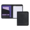 Samsill Professional Padfolio, Business Portfolio, Black, Includes 8.5 x 11 Writing Pad Full Size - 8.5x11 1 Pack