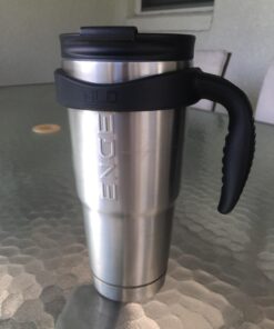 Grab Life Outdoors - Handle For YETI Rambler 30 Oz Tumbler Cup - Fits Ozark Trail, RTIC & more - (Handle Only) - Black 37 71kRoswvDBL