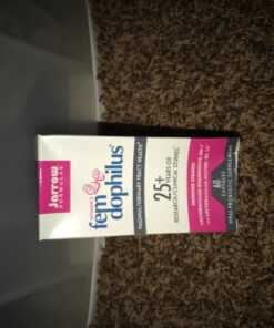 Jarrow Formulas Fem-Dophilus - 5 Billion Organisms Per Serving - 60 Veggie Capsules - Women’s Probiotic - Urinary Tract Health - Up to 60 Servings 0 60 Count (Pack of 1) 25 71kRzddMhzL