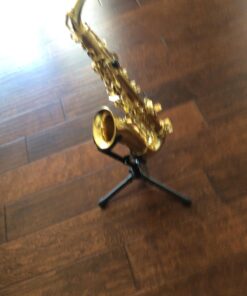 Eastar AS-Ⅱ Student Alto Saxophone E Flat Gold Lacquer Alto Beginner Sax Full Kit With Carrying Sax Case Mouthpiece Straps Reeds Stand Golden 32 71kSO40jfaL