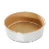 Nordic Ware 46850, Aluminium Naturals Nonstick 8" Round Layer Cake Pan, 8 Inch, Metallic 15 71kSPYgCp2L