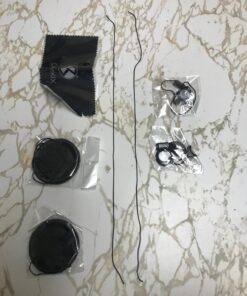 58mm Lens Cap Bundle - 4 Snap-on Lens Caps for DSLR Cameras - 4 Lens Cap Keepers - Microfiber Cleaning Cloth Included - Compatible Nikon, Canon, Sony Cameras (58mm) 58mm 57 71kTKgXpJXL