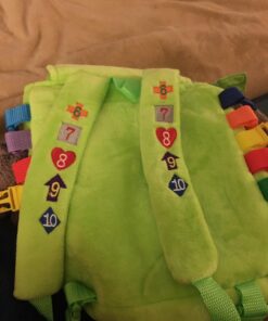 Buckle Toys - Buddy Activity Backpack - Educational Pre-K Learning Activity Toy - Zippered Pouch for Storage - Great Gift for Toddlers and Kids 49 71kTkWVaZtL