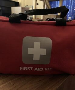 First Aid Kit – 291 Pieces of First Aid Supplies | Hospital Grade Medical Supplies for Emergency and Survival Situations | Ideal for Car, Trucks, Camping, Hiking, Travel, Office, Sports, Pets, Hunting, Home 291 Piece - Bag 42 71kU67Z9M0L