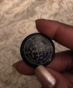 mookaitedecor 7 Piece Lapis Lazuli Stones with Engraved Magic Archangel Symbol Polished Palm Stone for Reiki Crystal Healing #2-lapis Lazuli/Magic Archangel Symbol(set of 7) 16 71kUDGyHrUL