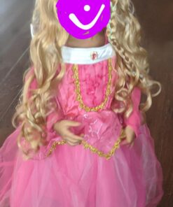 Rubie's Child's Glamorous Princess Costume Wig, Blonde 30 71kUO9BSqVL