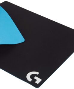 Logitech G640 Cloth Gaming Mouse Pad, Moderate surface friction, Consistent surface texture, Stable, Rollable - Black Mousepad 15 71kUTJdudRL
