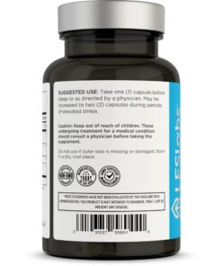 LES Labs Cortisol Health – Stress Relief, Balanced Cortisol Response, Relaxation & Deep Sleep – Phosphatidylserine, Magnesium, Magnolia Bark, Rhodiola Rosea & Ashwagandha – Non-GMO – 60 Capsules 18 71kUY7xlNsL