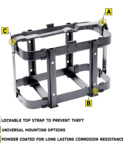 Smittybilt Jerry Gas Can Holder (Black) - 2798 28 71kWFg213oL