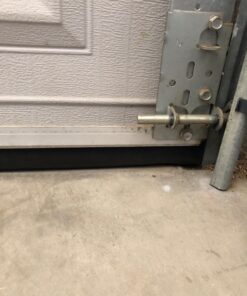 BOWSEN Garage Door Bottom Seals Weatherproof Weatherstrip Threshold Buffering Sealing High Performance EPDM Rubber Weather Resistance Gasket Black 1/4 Inch T-End, 16FT Long 16 FT Black (1/4" T-Channel End) 42 71kWhLnaKlL