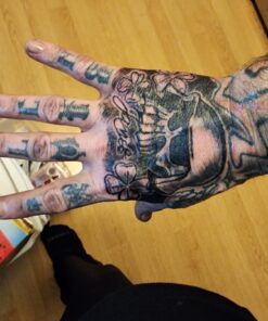 Solong Complete Tattoo Kit 4 Pro Machine Guns 54 Inks Power Supply Foot Pedal Needles Grips Tips Carry Case TK456-US 336 Piece Set 33 71kWkaF0geL