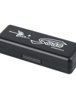 Swan 10 Hole 20 Tones Harmonica Key of C Blues,Mini Harmonica for Beginners 1020 Key of C Silvery 14 71kXxDQk6RL
