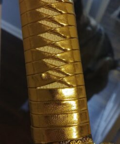 Ninja Sword, Fully Handmade Japanese Samurai Sword 1060 High Carbon Steel Double Edge Sharpened with Center Concave Fluted Shape 29 71kYSdq3sSL