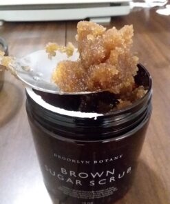 Brooklyn Botany Brown Sugar Body Scrub - Moisturizing and Exfoliating Body, Face, Hand, Foot Scrub - Fights Acne, Fine Lines & Wrinkles, Great Gifts For Women & Men - 10 oz 10 Ounce (Pack of 1) 43 71kYZLjYpFL 1