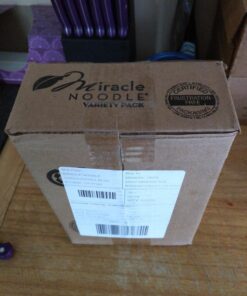 Miracle Noodle Variety Pack (Fettuccine, Angel Hair & Rice) - Shirataki Noodles, Shirataki Rice, Keto Pasta, Vegan, Gluten-Free, Low Carb, Paleo, Konjac Noodles/ Rice - 2 Bags of Each, 6-Pack Fettuccine, Angel Hair, Rice 6 Piece Assortment 33 71kZ5CNwl2L
