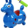 Rody Horse Inflatable Bounce & Ride, Matty's Toy Stop Exclusive Blue & Red (7024) with Pump 6 71kZQl33XeL