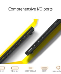 ASUS 2023 Vivobook Go 15 Laptop, 15.6” FHD Display, AMD Ryzen 5 7520U Processor, 8GB RAM, 512GB SSD, Windows 11 Home, Mixed Black, E1504FA-AS52 15.6" | Ryzen 5 12 71kZThzCtL