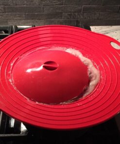 1 X Boil Over Safeguard - Silicone Lid Stops Pots and Pans from Messy Spillovers 28 71ka0AeOBmL 1